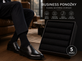 Pánské business ponožky – dlouhé 100% bavlna ( černé )